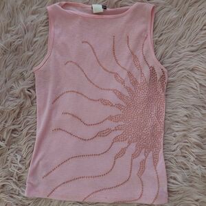 👕2 for $12: Pink Sunburst Tank Top